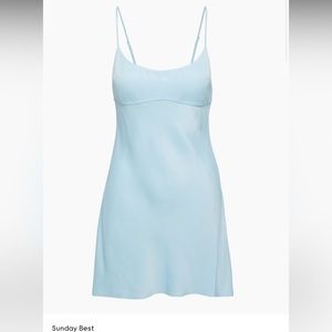Aritiza Bonsoir Dress in Sail Blue